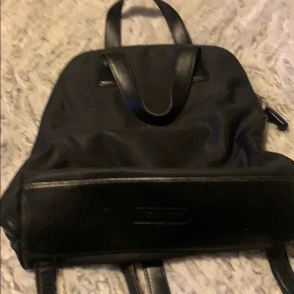 Coach black backpack